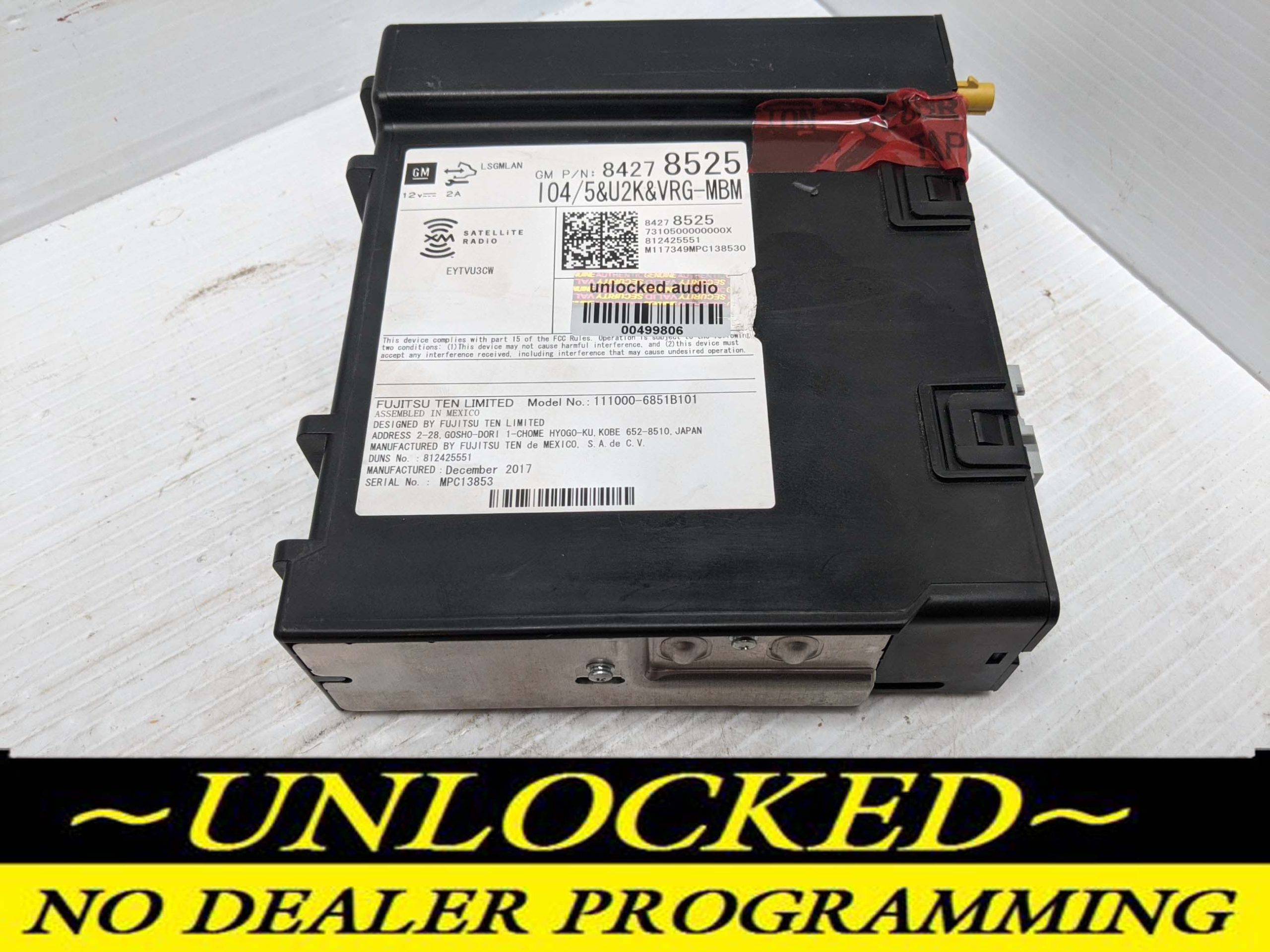 UNLOCKED 17-20 MALIBU ENCLAVE ENVISION OEM RADIO 84278525