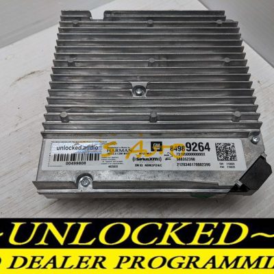 UNLOCKED 21-24 GMC SIERRA OEM INFOTAINMENT RADIO 84989264 IOS